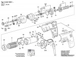 Bosch 0 602 133 007 GR.57 High Frequency Drill Spare Parts